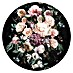 Komar Dots Fototapete rund Enchanted Flowers 