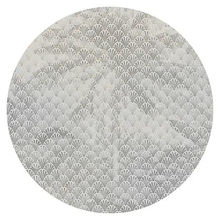 Komar Dots Fototapete rund Palma