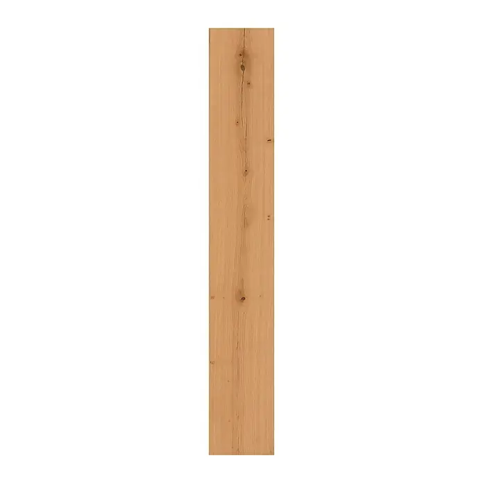 Parkett - Eiche Rügen, Landhausdiele, 2.130 x 190 x 14,2 mm - Holzbrett in warmen Farbtönen mit natürlicher Maserung, ideal für rustikale Möbel oder Dekorationen.