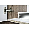 Respekta Composición de cocina (Ancho: 340 cm, Con dispositivos eléctricos, Brillo satinado blanco)