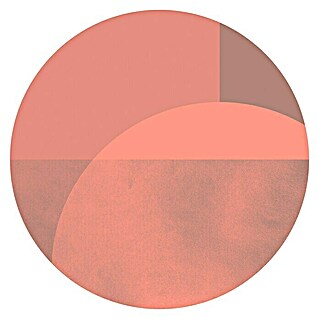 Komar Dots Fototapete rund Roselux (125 cm, Selbstklebend)