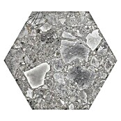 Feinsteinzeugfliese Hexagon Iseo Natural (25 x 22 cm, Grau, Glasiert)