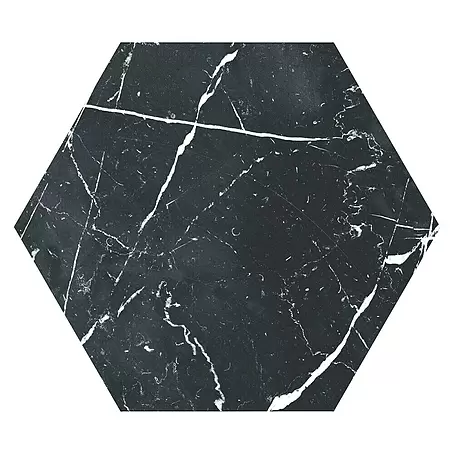 Feinsteinzeugfliese Hexagon Marquina