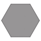 Feinsteinzeugfliese Hexagon Basic Grey (25 x 22 cm, Grau, Glasiert)