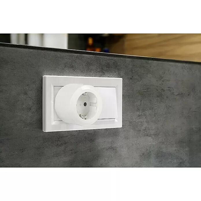 Essentials WiFi-Schaltsteckdose - Weiß, 16 A, Max. Anschlussleistung: 3.680 W - Stimmungsaufnahme