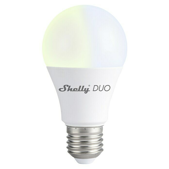 Shelly LED-Leuchtmittel Duo E27 (E27, 9 W, 800 lm)