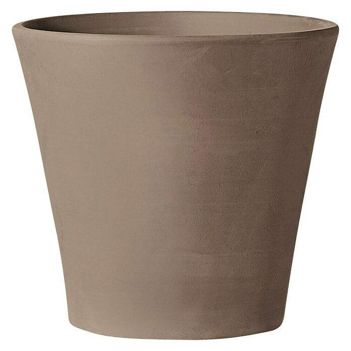 Deroma White Garden Maceta para planta (Terracota, Ø x Al: 30,8 x 28,4 cm, Tonos de blanco)