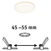 Paulmann LED-Panel rund Veluna VariFit (4,5 W, Satin, Ø x H: 7,5 x 3,1 cm)