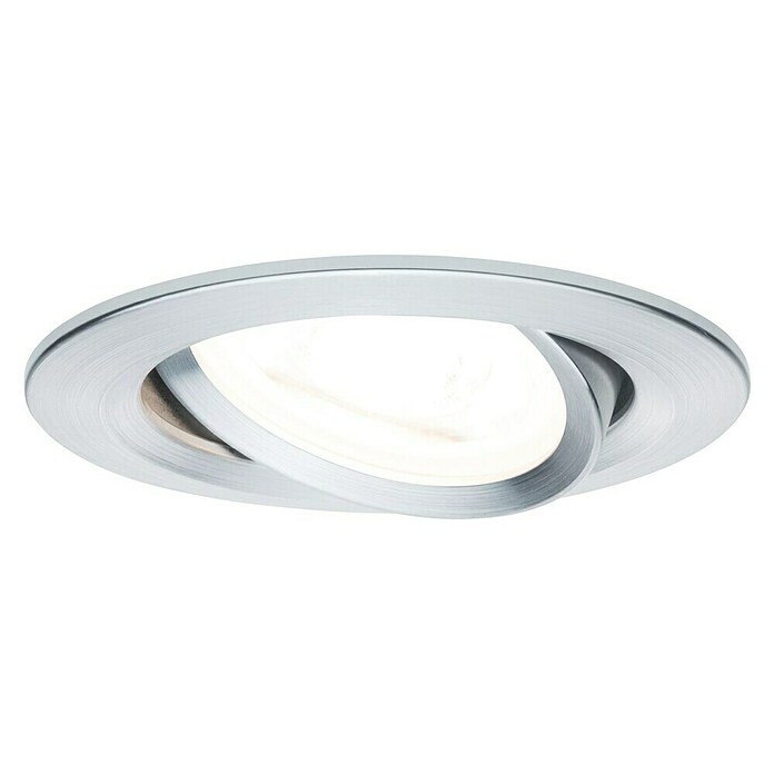 Paulmann Ugradbena LED svjetiljka Nova  (6,5 W, Aluminij, Topla bijela, 3 Kom.) | BAUHAUS