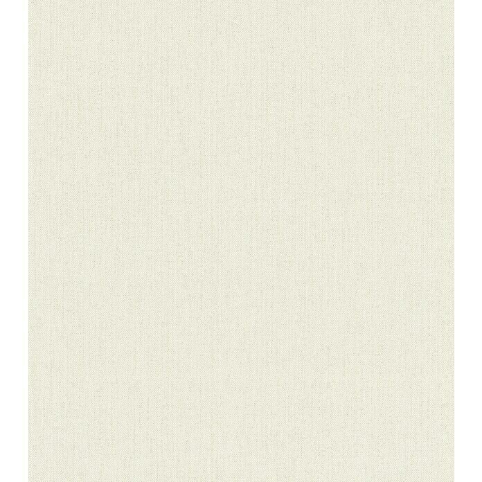 Rasch Poetry II Vliestapete Rusty (Creme, Uni, 10,05 x 0,53 m)