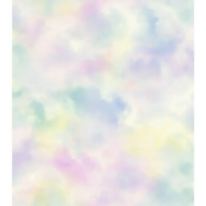Rasch Kids & Teens III Vliestapete Weltall - Bunt, Grafisch, 10,05 x 0,53 m - Pastellfarbener Himmel-Hintergrund mit sanften Farbverläufen. Ideal für zarte Designs und verträumte Projekte.