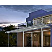 Terrassenüberdachung Tuscany LED (Tiefe: 3 m, B x H: 5,46 x 2,1 m, Verkehrsweiß)