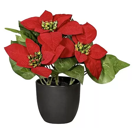 Kunstblume Poinsettia