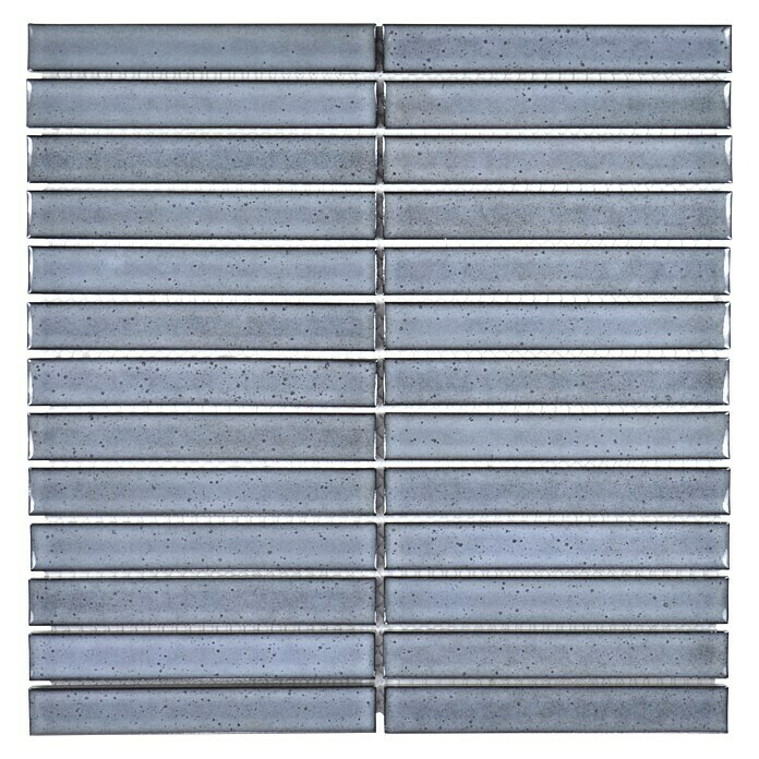 Mozaik pločica Stäbchen CG CS 36  (29,6 x 29,9 cm, Crne boje, Sjaj) | BAUHAUS