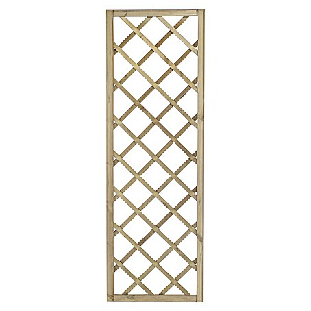 Cerland Celosía de madera Soprano (An x Al: 60 x 180 cm, Natural)