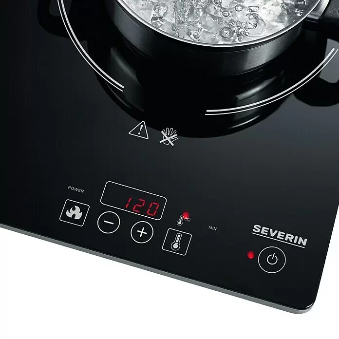 Severin Kochplatte KP 1071 - Anzahl Induktionskochstellen: 1 Stk. - Detailaufnahme