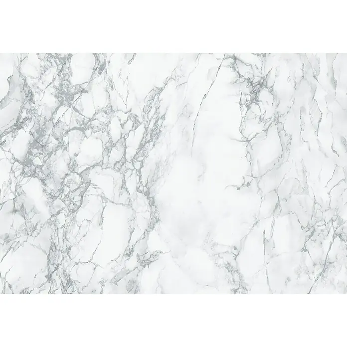 D-c-fix Marmoreffektfolie Marmi - 200 x 67,5 cm, Grau, Selbstklebend - Abstraktes Marmormuster in Weiß und Grau, ideal für Hintergründe oder Texturen, die einen eleganten und modernen Touch verleihen.