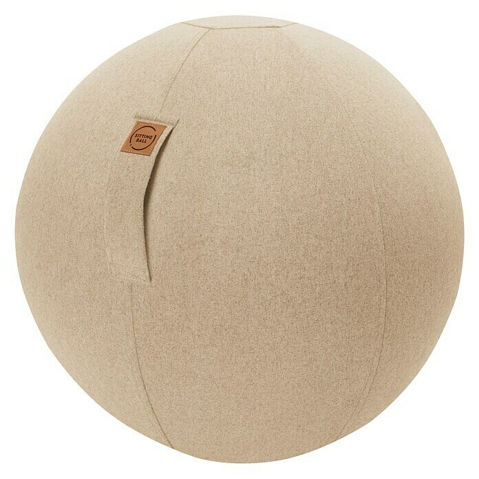 Sitting Ball (Beige, Promjer: 65 cm, Materijal presvlake: 100 % poliester)