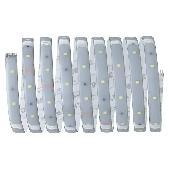 Paulmann MaxLED 250 LED-Band IP44 - Länge: 2,5 m, Lichtfarbe: Tageslichtweiß, 10 W, 750 lm, IP44 - LED-Streifen mit hellem Licht und praktischer 3M-Klebefläche zur einfachen Installation für stimmungsvolle Beleuchtung.