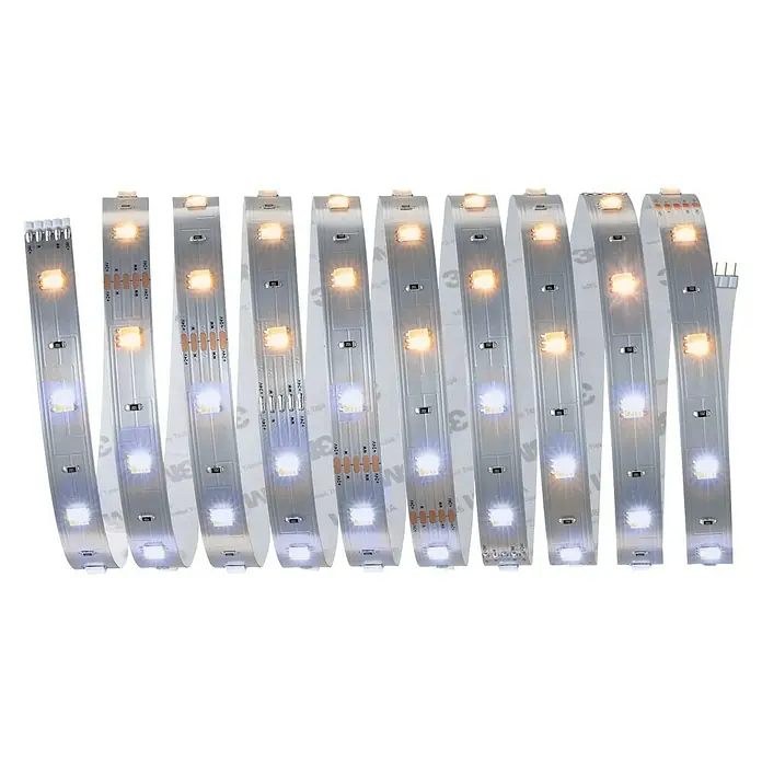 Paulmann MaxLED 250 Tira LED - Largo: 3 m, 11,5 W, Blanco neutro, 810 lm - Tira LED con LEDs blancos cálidos y fríos alternados en una cinta flexible, ideal para soluciones de iluminación versátiles.