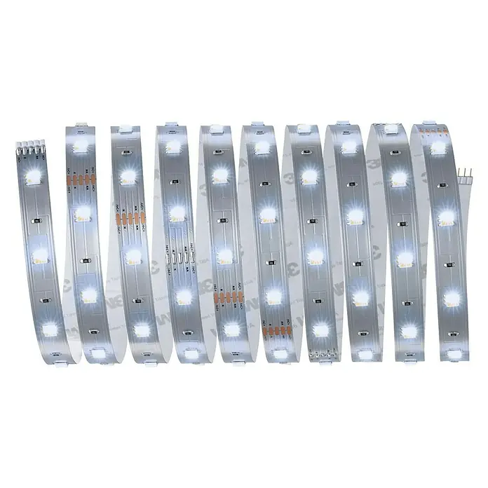Paulmann MaxLED 250 Tira LED - Largo: 3 m, 11,5 W, Blanco neutro, 810 lm - Tira de luz LED flexible con LEDs blancos brillantes en un rollo. Ideal para iluminación ambiental en interiores o acentuación.