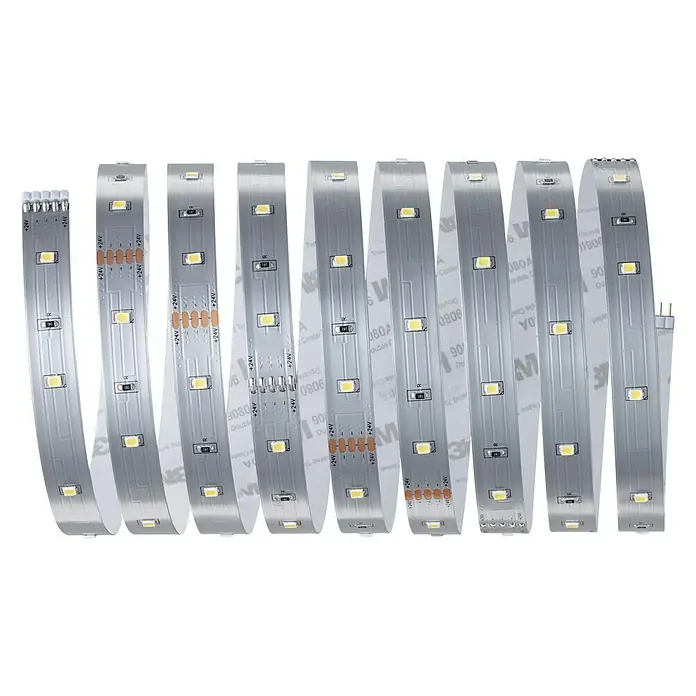 Paulmann MaxLED 250 Tira LED - Largo: 2,5 m, Color de luz: Blanco diurno, 10 W, 750 lm, IP20 - Una tira de luces LED en un rollo, ideal para iluminación decorativa de interiores y crear un ambiente atmosférico.