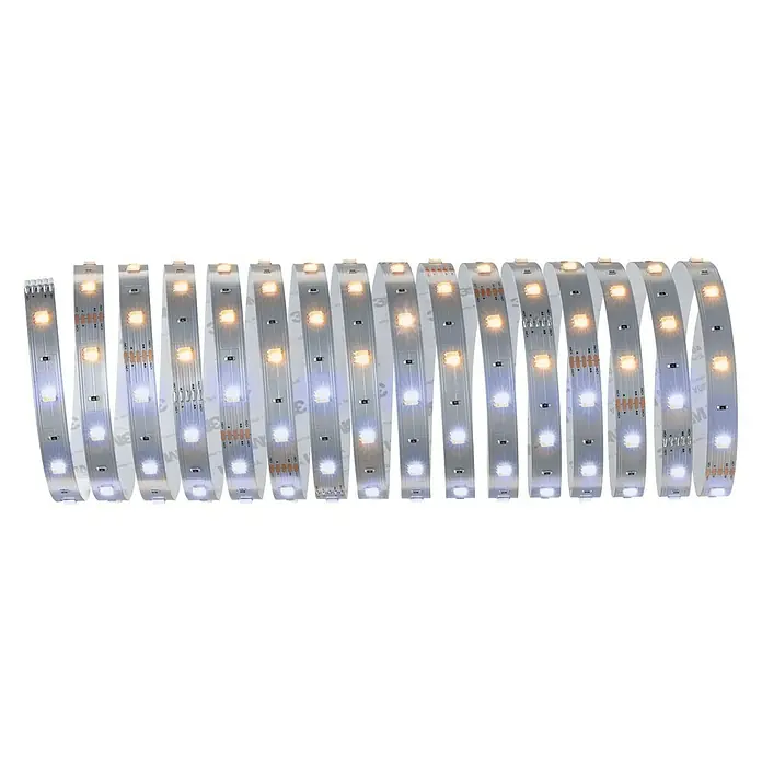 Paulmann MaxLED 250 Tira LED - Largo: 5 m, Blanco neutro, 17,5 W, 1.350 lm, IP20 - Tira de LED para soluciones de iluminación flexibles. La tira LED proporciona luz blanca cálida y fría para diversas aplicaciones.