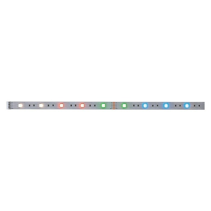 Paulmann MaxLED 250 Tira LED (Largo: 1 m, Color de luz: RGBW, 7 W, 270 lm, Ámbito de aplicación: Para interior) | BAUHAUS