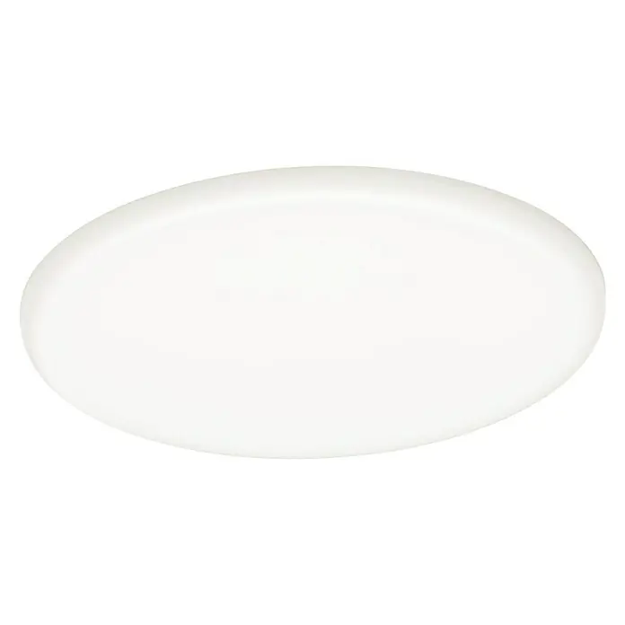 Paulmann Panel LED redondo Veluna - 17,5 W, Ø x Al: 18,5 x 3,1 cm, Satin, Blanco neutro, 4.000 K - Elegante luz de techo redonda en blanco. Un diseño simple para interiores modernos proporciona iluminación suave y complementa cualquier decoración.