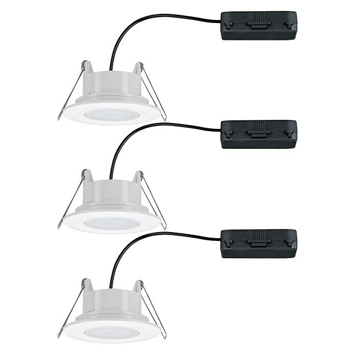 Paulmann LED-Einbauleuchte Calla18 W, Neutralweiß Diagonal View