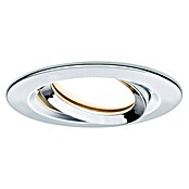 Paulmann LED-Einbauleuchten-Set Nova Plus (6,8 W, Weiß/Chrom, Durchmesser: 9,3 cm, IP65, 3 Stk.)