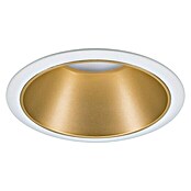 Paulmann Downlight LED empotrable Cole (6,5 W, Blanco/Dorado, Blanco cálido, 1 ud.) | BAUHAUS