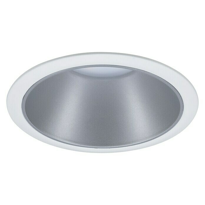 Paulmann LED-Einbauleuchte Cole (6,5 W, Weiß/Silber, Warmweiß, 1 Stk.) | BAUHAUS