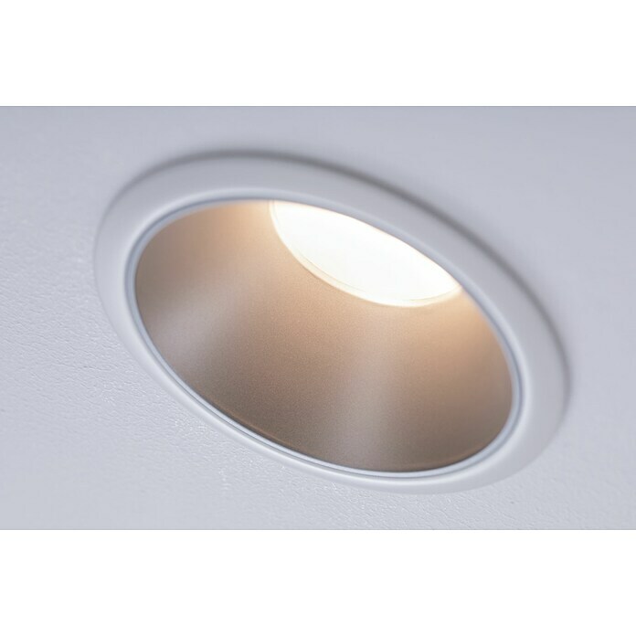 Paulmann LED-Einbauleuchte Cole (19,5 W, Weiß/Silber, Warmweiß, 3 Stk.) | BAUHAUS