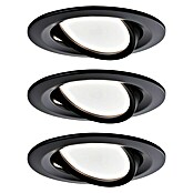 Paulmann LED-Einbauleuchte Nova (Schwarz, 6,5 W, Durchmesser: 84 mm, Dimmbar) | BAUHAUS