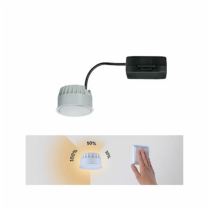 Paulmann Nova LED-Modul Coin - 6 W, Weiß, Durchmesser: 5,1 cm, Dimmbar, 4.000 K - Anwendungsbeispiel