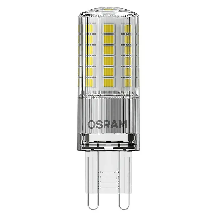 Osram LED-Lampe Pin G9 - G9, Nicht Dimmbar, Warmweiß, 600 lm, 4,8 W - Osram LED-Lampe mit G9-Sockel für helle und energieeffiziente Beleuchtung. Kompaktes Design, ideal für verschiedene Leuchten.