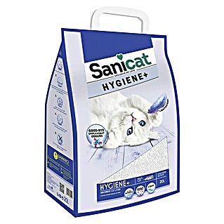 Sanicat Kattenbakvulling hygiene+ wit