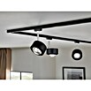 Paulmann URail LED-Spot Aldan (Schwarz, Chrom, 9,8 x 9,8 x 17 cm, Warmweiß) | BAUHAUS