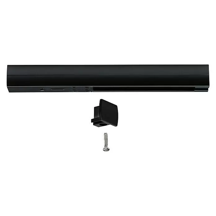 Paulmann URail End-Einspeisung - 16,1 cm, 1.000 W, Schwarz - Detailaufnahme
