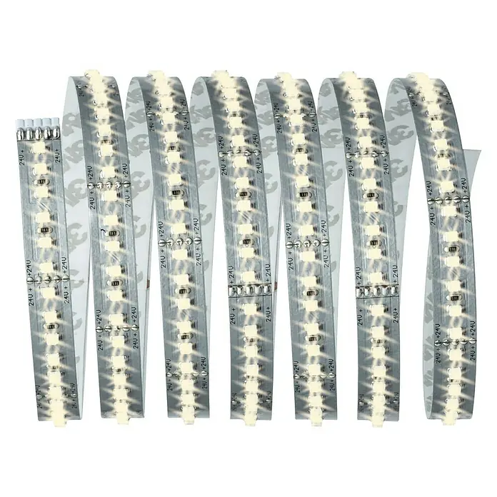 Paulmann MaxLED 1.000 Tira LED - 2,5 m, Blanco cálido - Tira LED con superficie adhesiva, ideal para crear iluminación ambiental en interiores. Flexible y fácil de instalar.