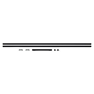 Paulmann URail Basis-Set (Schwarz, Länge: 2,3 m, Metall)