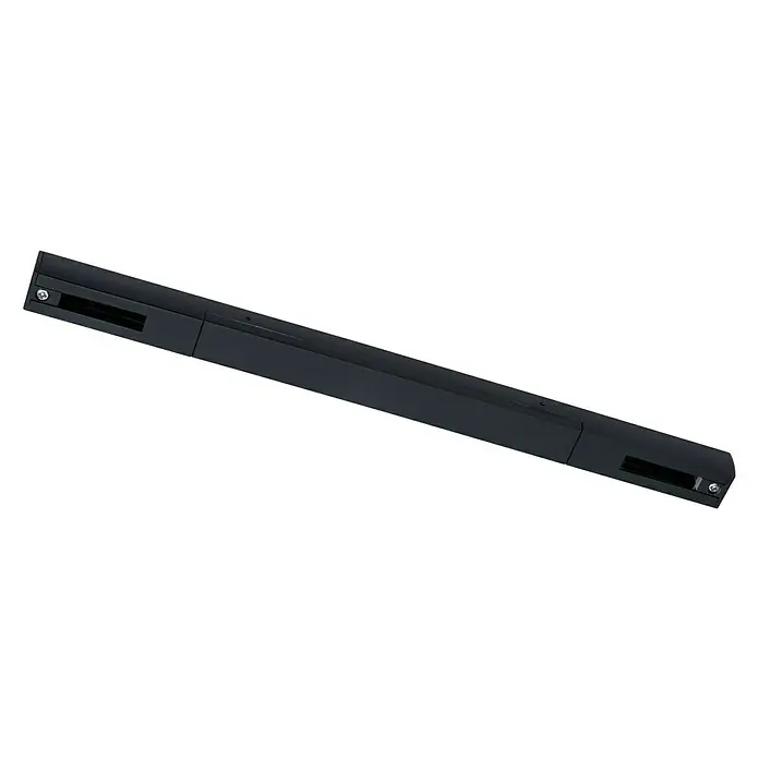 Paulmann URail Mittel-Einspeisung - L x B x H: 304 x 18 x 18 mm, Schwarz - Schwarze Leuchte, die ein schlankes und modernes Design aufweist, ideal für eine stilvolle Beleuchtung in jedem Raum.