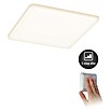 Paulmann LED-Panel (17 W, Satin, L x B x H: 18,5 x 18,5 x 3,1 cm, Dimmbar)