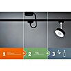 Paulmann URail LED-Spot DecoSystems (Lampenfassung: E14, Farbe: Schwarz) | BAUHAUS