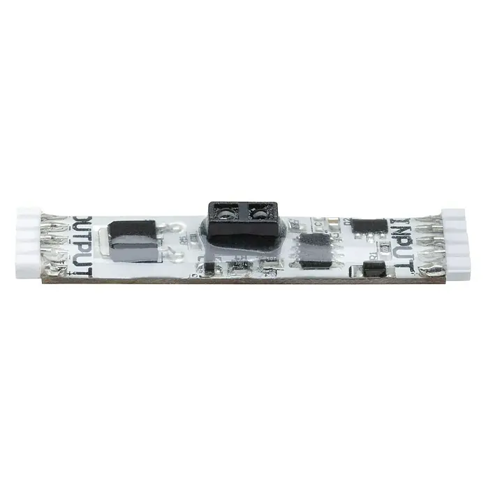 Paulmann MaxLED Interruptor de sensor - 144 W - Conector de tira LED con puertos de entrada y salida, un accesorio esencial para soluciones de iluminación flexibles.
