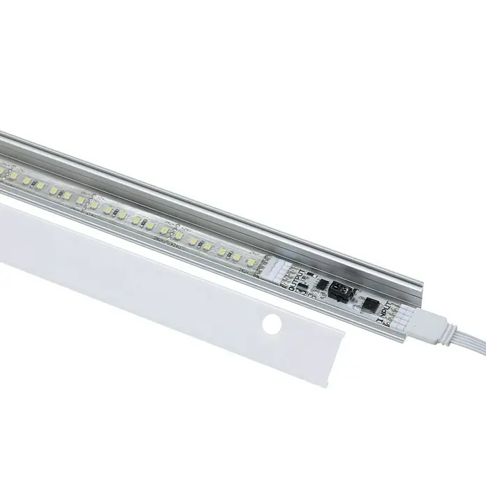 Paulmann MaxLED Interruptor de sensor - 144 W - Barra de luz LED con carcasa de aluminio y cubierta blanca, perfecta para iluminar armarios o estanterías.