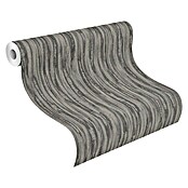 Rasch BARBARA Home Collection II Vliestapete (Grau/Schwarz, Holzoptik, 10,05 x 0,53 m)