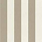 Rasch Poetry II Vliestapete Streifen (Creme/Beige, Streifen, 10,05 x 0,53 m)