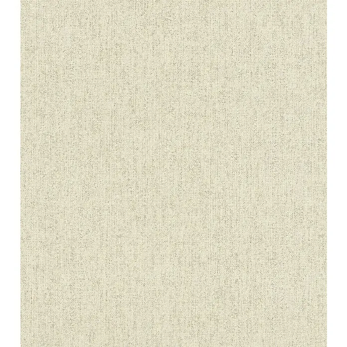 Rasch Poetry II Vliestapete Rusty - Beige, Uni, 10,05 x 0,53 m - Helles Leinenmuster mit feiner Textur. Die natürliche Optik des Stoffes verleiht Wärme und Eleganz, ideal für Hintergründe und Textildesign.